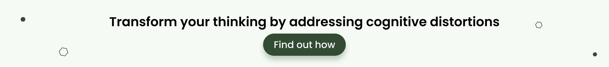 Transform your thinking by addressing cognitive distortions. Find out how
